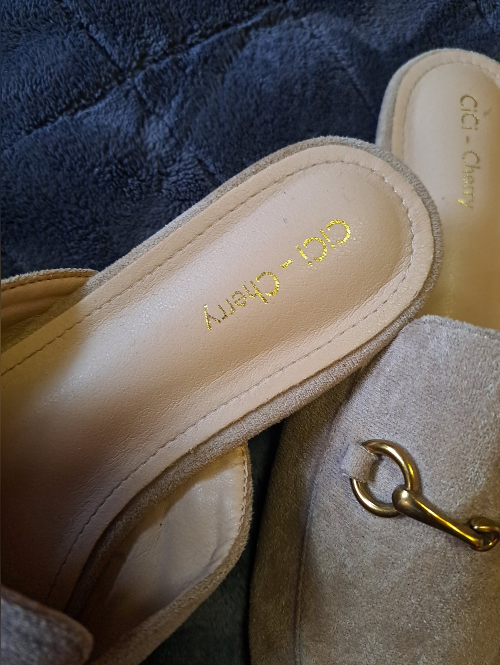 CiCi Ladies Buckle Mules - Picture 4 of 5